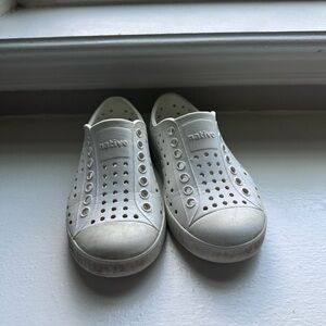Native Kids Sneakers - Classic White